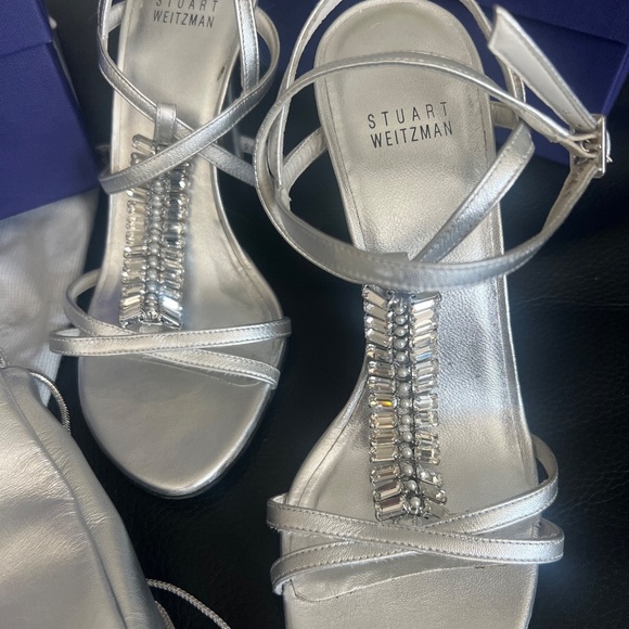 Stuart Weitzman Heels and Purse - Picture 3 of 9